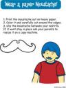 Purim Project - Wear a Silly Moustache